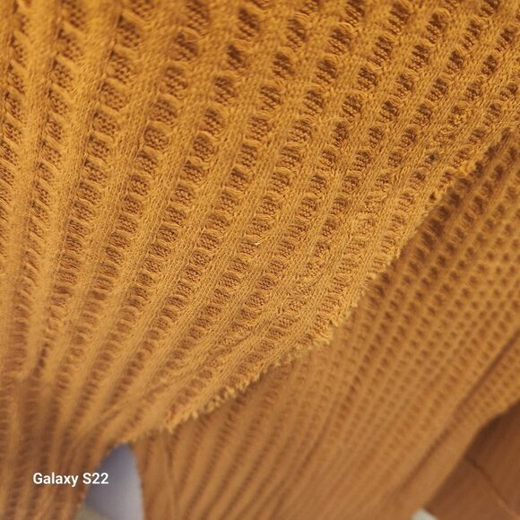 Free People Pumkin Orange Sweater. NWT. SIze Small. - Picture 8 of 11